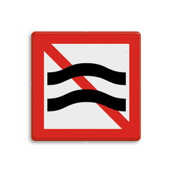 Scheepvaartbord A.9