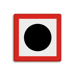 Scheepvaartbord B.7