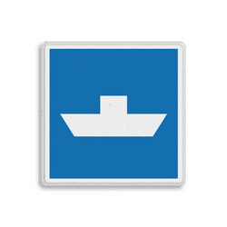 Scheepvaartbord E.4b