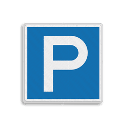 Scheepvaartbord BPR E.5 - Toestemming ligplaats te nemen