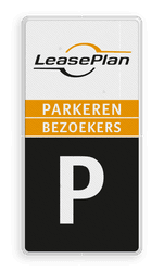 Parkeerbord Leasplan VOL reflecterend