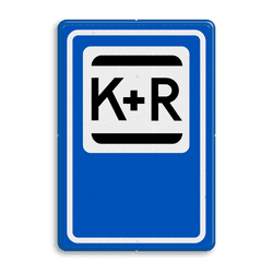 Verkeersbord RVV E12 - Kiss & Ride