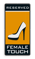 Parkeerbord Female Touch - Postillion