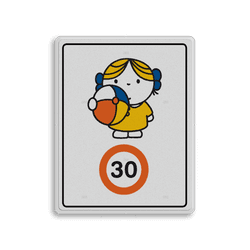 Attentieborden snelheid