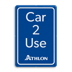 Parkeerbord Car 2 Use met logo