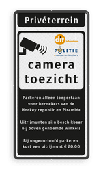 Informatiebord DIT is beveiligen 1:2 + eigen tekst