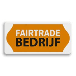 Fairtrade informatiebord - FAIRTRADE BEDRIJF - 400x200mm
