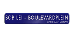 Straatnaambord ALU-DOR 1200x200x28mm - 1r - type Amsterdam