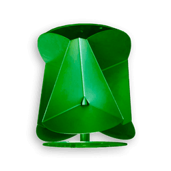 Groene passieve radarreflector SR6 - 360grd.