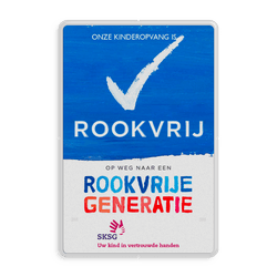 Rookvrije kinderopvang - Informatiebord - Op weg naar een Rookvrije generatie - SKG