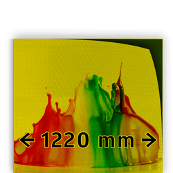 20165 - Reflecterende folie geel T7501B 1220mm breed - HERANTE