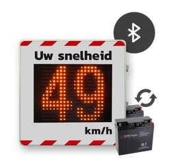 Snelheidsdisplay (roulerend gebruik)