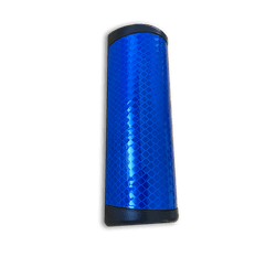 Catadioptre anti-gibier bleu pour potelet de balisage