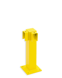 Poteau d&rsquo;angle 90&deg; de 500 mm pour barri&egrave;re industrielle - Black Bull