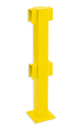 Poteau interm&eacute;diaire 1000 mm pour barri&egrave;re industrielle - Black Bull