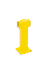Poteau interm&eacute;diaire 500 mm pour barri&egrave;re industrielle - Black Bull