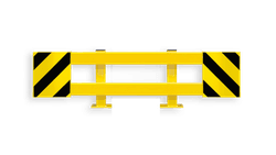 Protection de rack r&eacute;glable 1700 &agrave; 2100 mm en acier - Black Bull