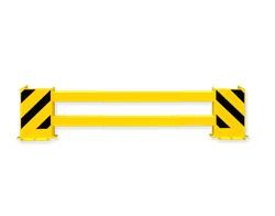 Protection de rack double 2300 &agrave; 2700 mm en acier Black Bull
