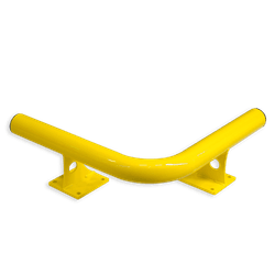 &Eacute;l&eacute;ment d&rsquo;angle pour poutre de protection &Oslash; 76 mm &ndash; Hauteur 200 mm