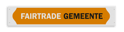 Fairtrade infopaneel - FAIRTRADE GEMEENTE - 1900x200mm
