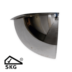 Miroir sph&eacute;rique 90&deg; &Oslash;600 mm en polycarbonate certifi&eacute; SKG-V