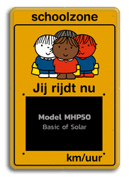 Achtergrondschild voor MHP50 Display - Dick Bruna