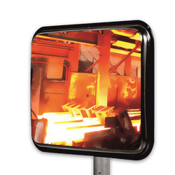Miroir industriel résistant à la chaleur 800x600mm
