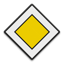 Verkeersbord RVV B01 - Voorrangsweg