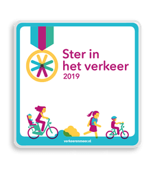 Informatiebord | Ster in het verkeer 250x250mm