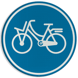 Verkeersbord G11c - Cortina fietspad