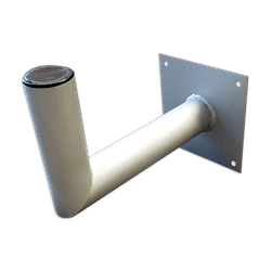 Support mural angulaire pour miroir &ndash; &Oslash;48 ou &Oslash;76mm