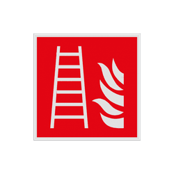 Pictogramme de sécurité F003 - Échelle - rétroréfléchissant