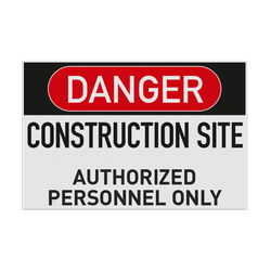 Safety Sign Alupanel 600x400x2mm