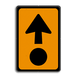 Verkeersbord RVV K14 - Gevaarlijke stoffen