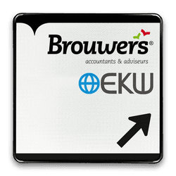 Informatiebord 1:1 - Ingang kantoor 2 - Brouwers