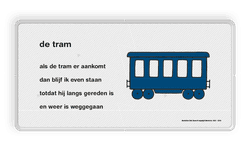 Lesbord Dick Bruna - de tram - LV.LB.E2
