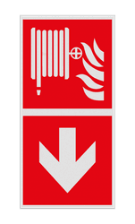Haaks bord F002 - Richting Blusslang
