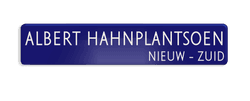 Straatnaambord aluminium DOR 1000x200mm - type Amsterdam