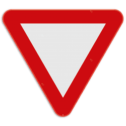 Verkeersbord SB250 B1 - Voorrang verlenen