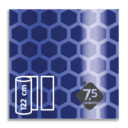Flexibel reflecterende folie Blauw V-8005 EVG gemetalliseerd