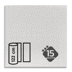 Classe 3 - Film r&eacute;fl&eacute;chissant blanc T-7500-B - largeur 1220 mm