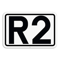 Verkeersbord F23d