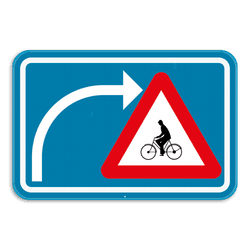 Panneau de signalisation F50bis