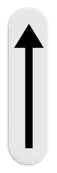 Verkeersbord SB250 G type Xa onderbord - Begin van de reglementering