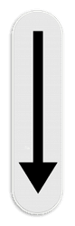 Verkeersbord SB250 G type Xb onderbord - Einde van de reglementering