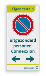 Informatiebord - entreebord - in huisstijl - 3 kleuren opdruk