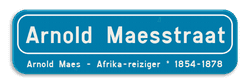 Gepersonaliseerd straatnaambord met ondertekst 700x200mm