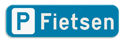 Parkeerbord - fietsen