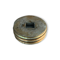 Schroefdop bodemhuls - voor &Oslash;48, &Oslash;51, &Oslash;60 of &Oslash;76mm