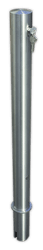 RVS afzetpaal Ø76-102mm - 900mm boven de grond - uitneembaar